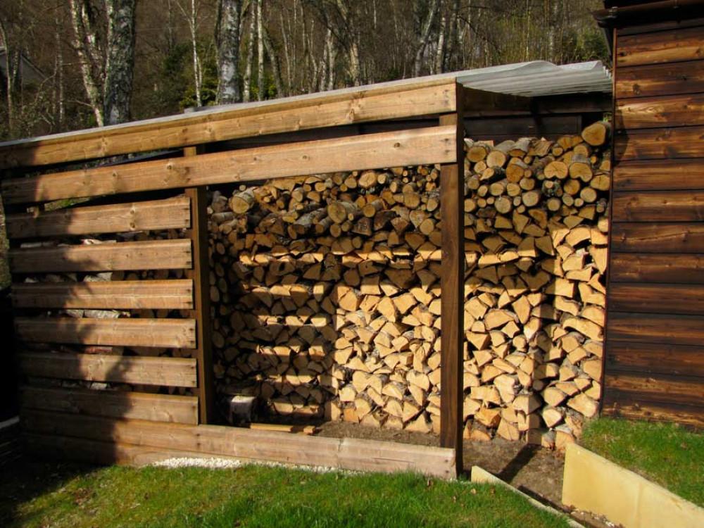 Как да съхраняваме дървата за огрев