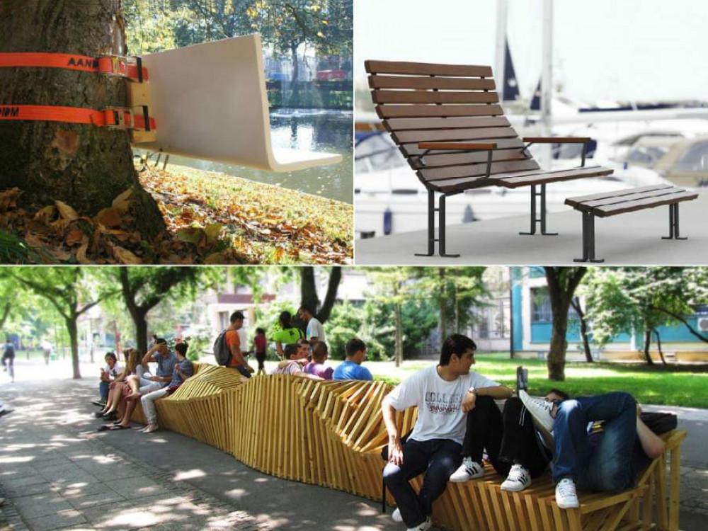 3 оригинални и креативни подхода към уличните мебели