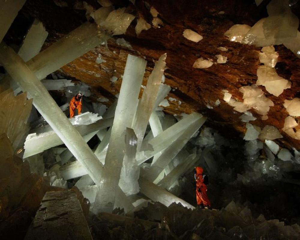 Кристалната пещера Наика, Мексико