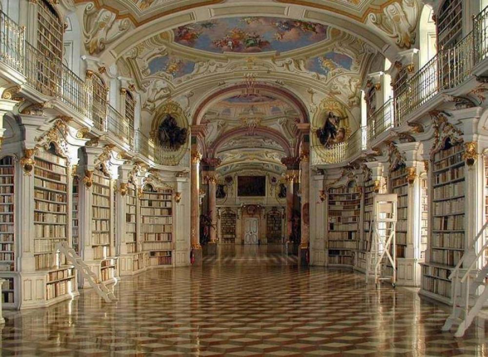 Библиотеката на абатството Адмонт, Австрия