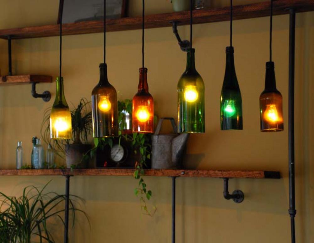 Лампи от бутилки