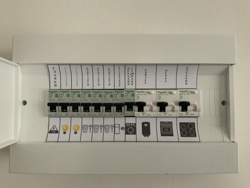 Апартаментно електро табло 3