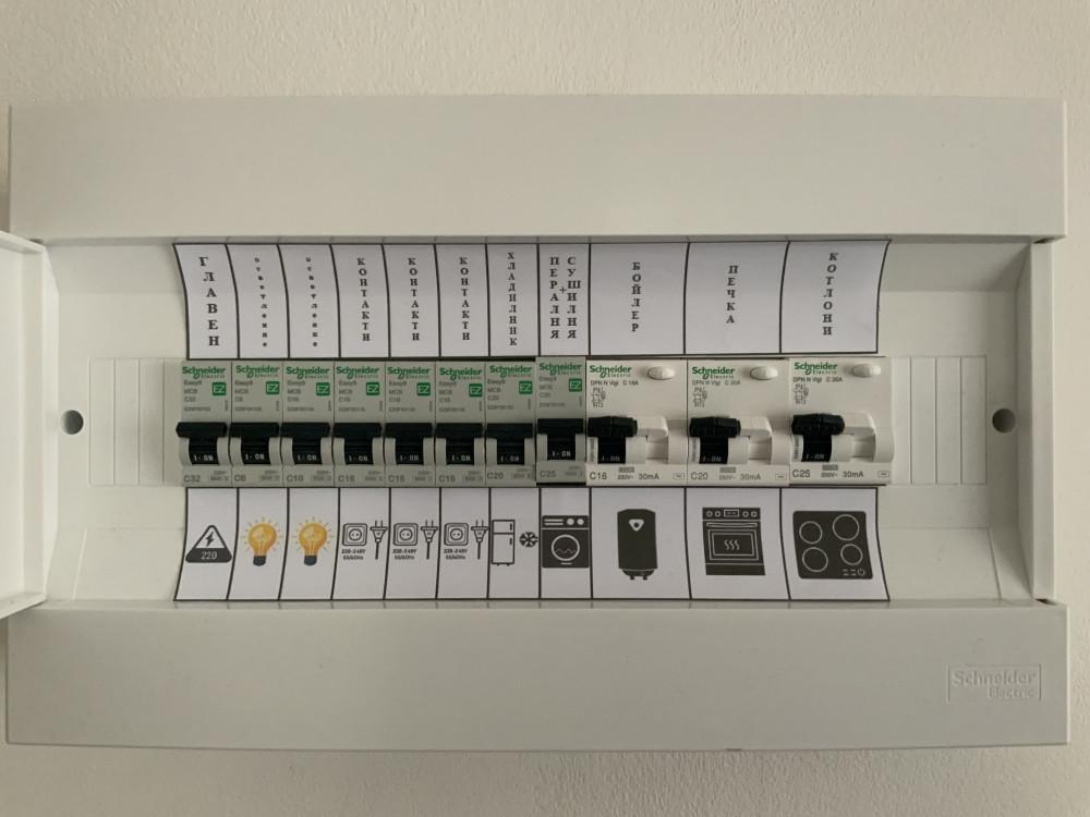 Апартаментно електро табло 1