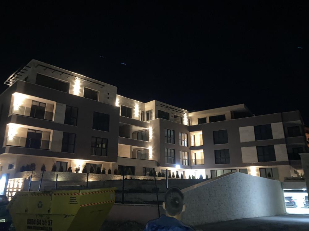 Фасадно и градинско осветление. Тестване