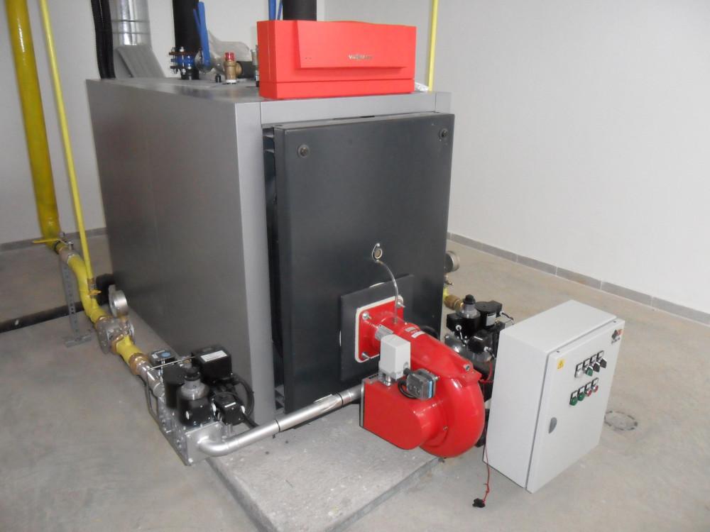 Комбинирана горелка на природна газ и биогаз