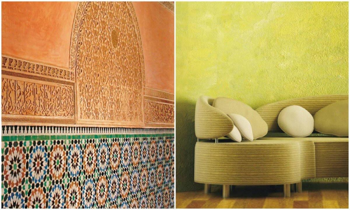 Видове декоративни мазилки и приложение