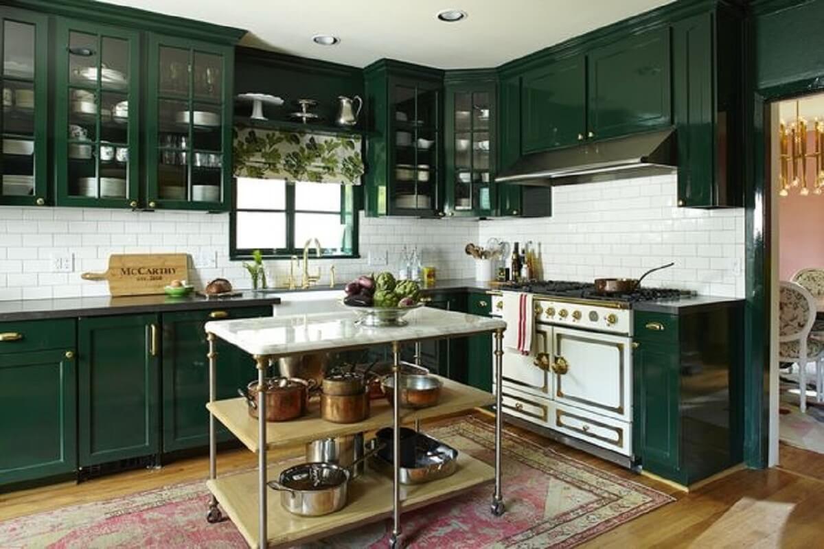 Зеленото е цветът на природата, а защо не и на вашата кухня!