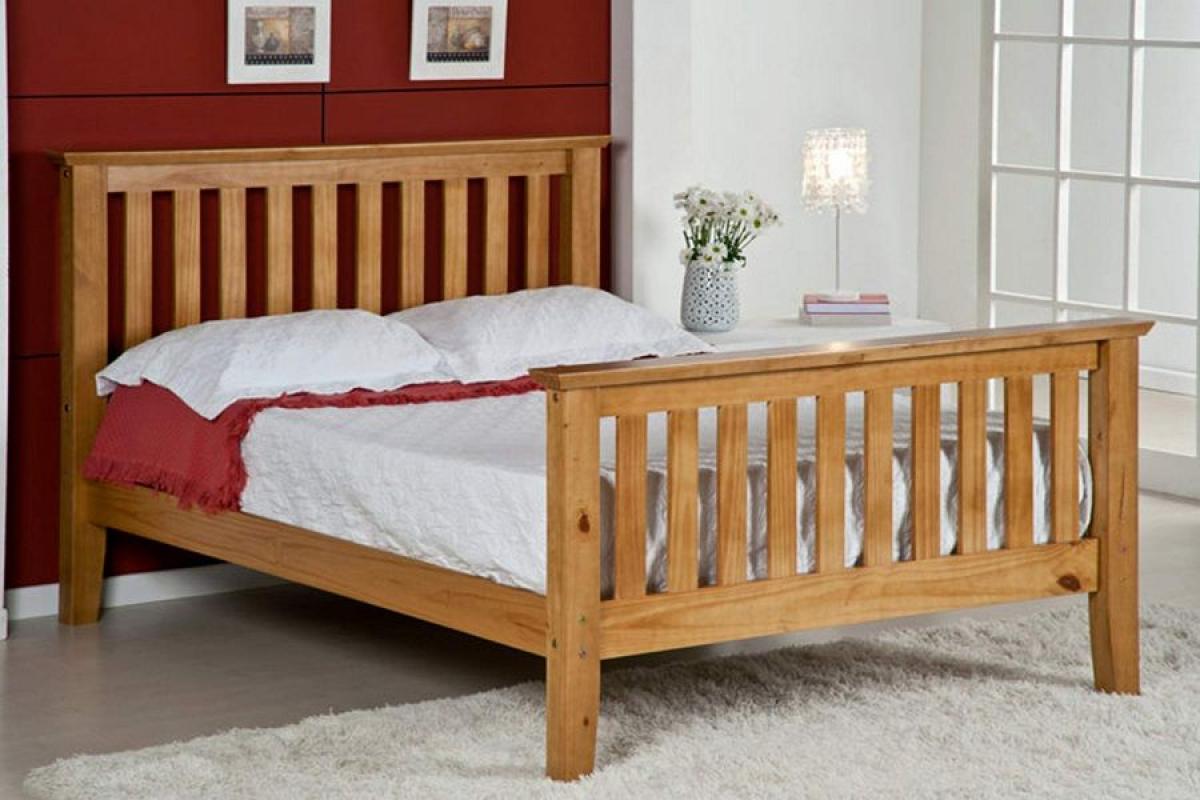 Дървена рамка за легло