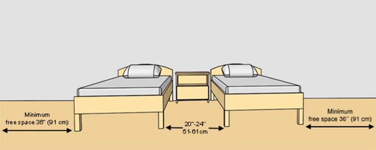Голяма стая с две легла