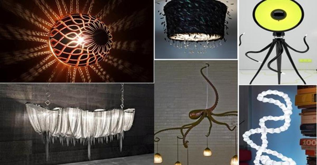 Причудливи, екстравагантни и впечатляващи - дизайнерски лампи, които приковават вниманието