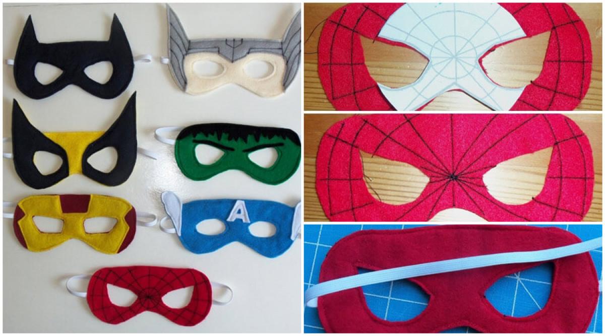 Всеки малък супергерой трябва да има впечатляваща маска