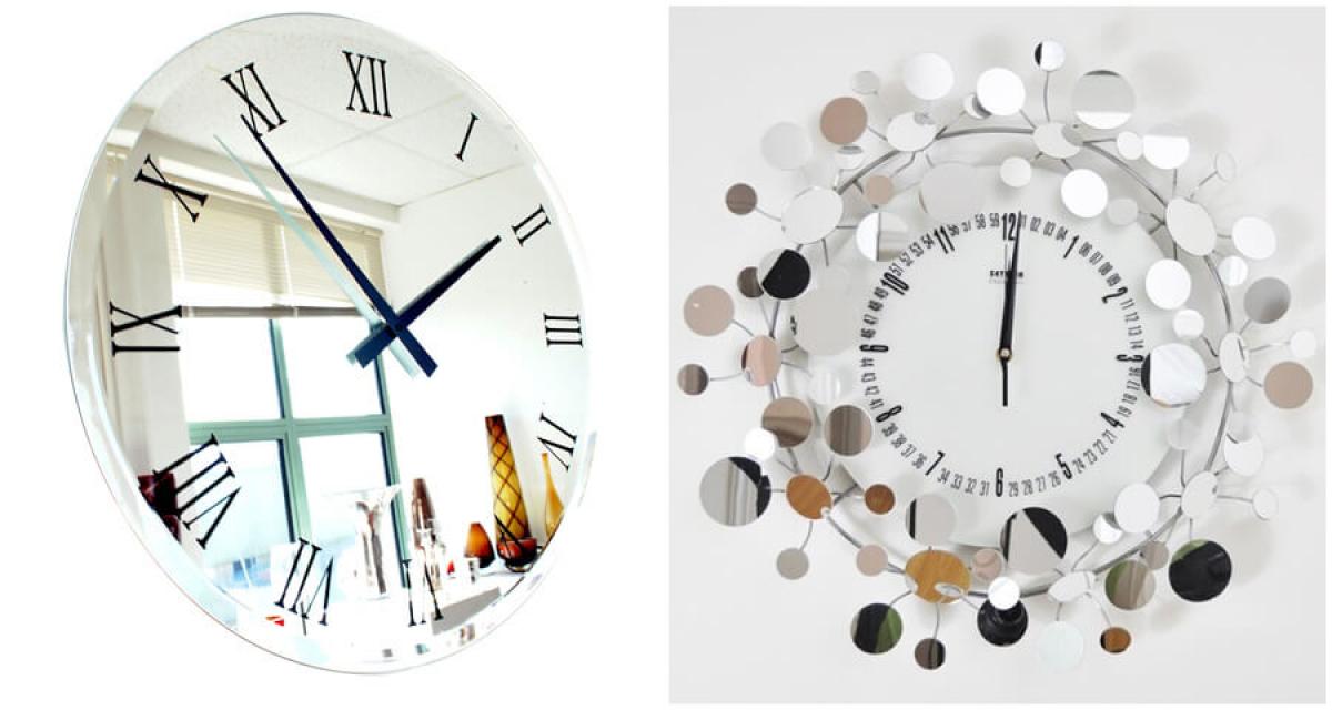 Уникални часовници с огледални елементи