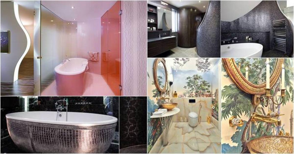 10 невероятни бани с абсолютно нестандартен дизайн