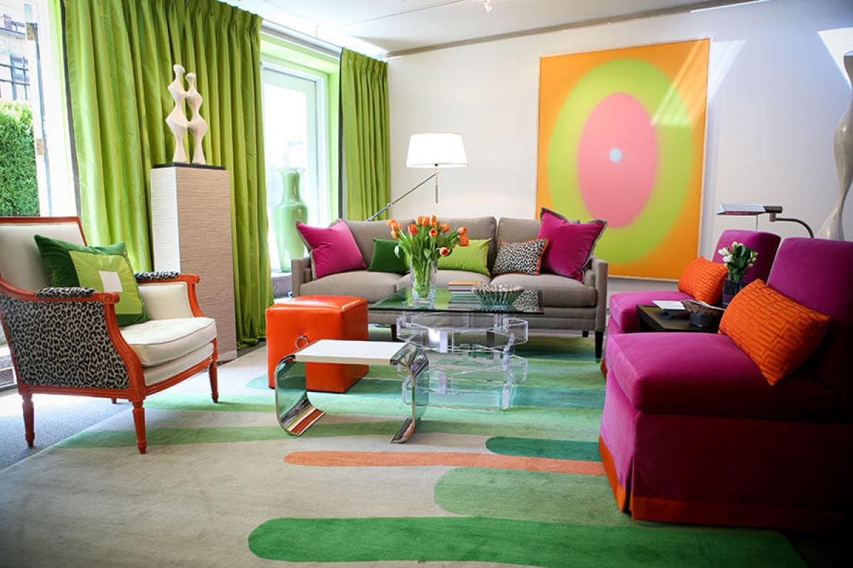 Палитра от свежи цветове създава неподражаем стил у дома