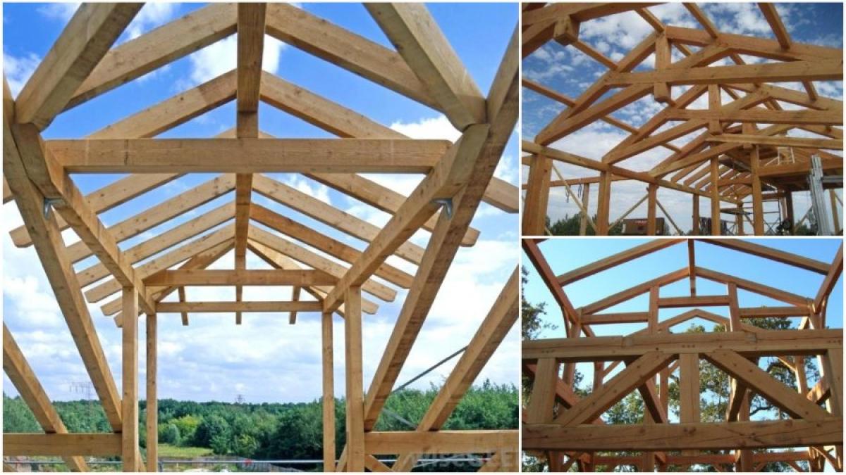 Как се изчисляват дървените покривни конструкции?