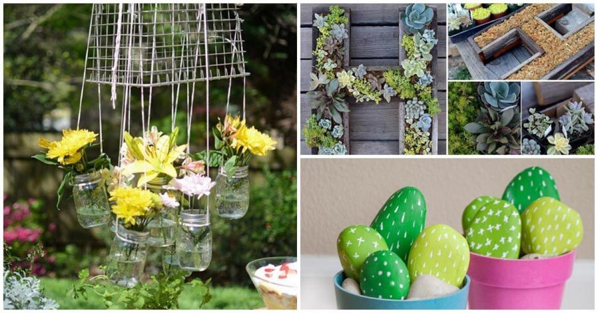 5 лесни декорации за градината, които да си направите сами още днес