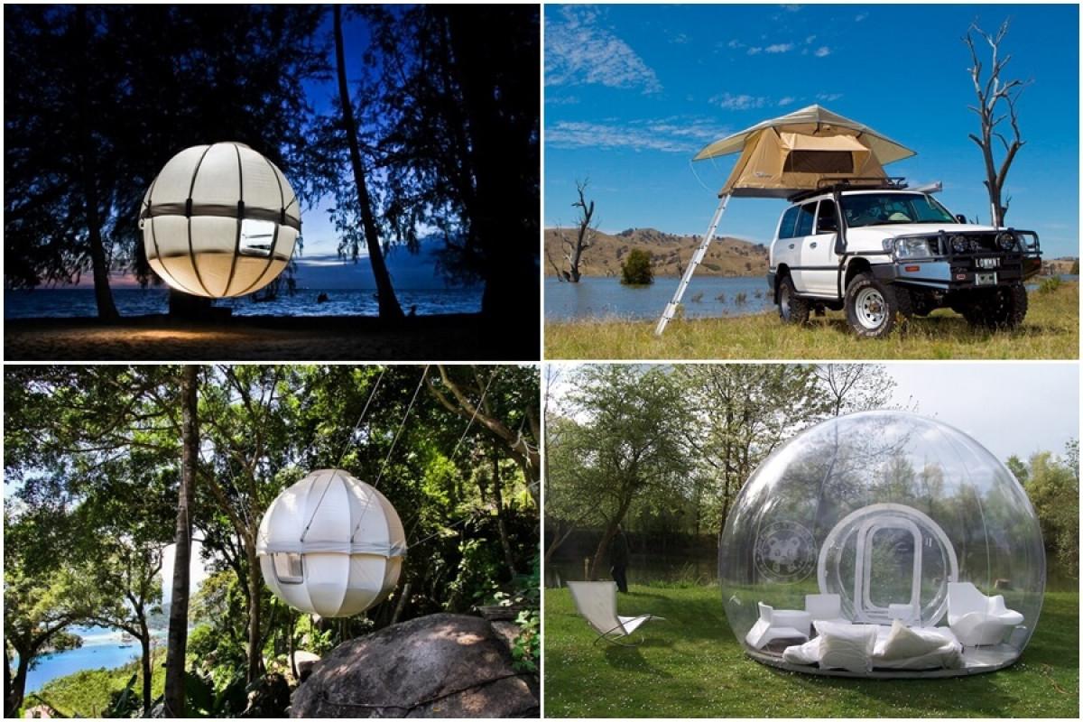 Удивителни примери за съвременни палатки