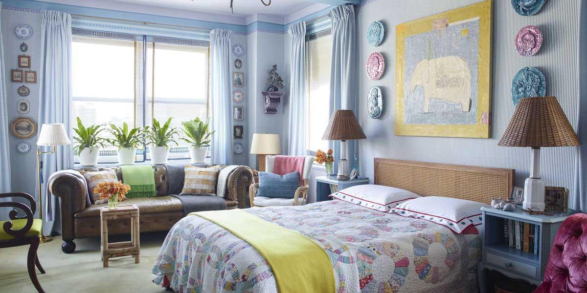 Изберете подходяща цветова гама за спалнята