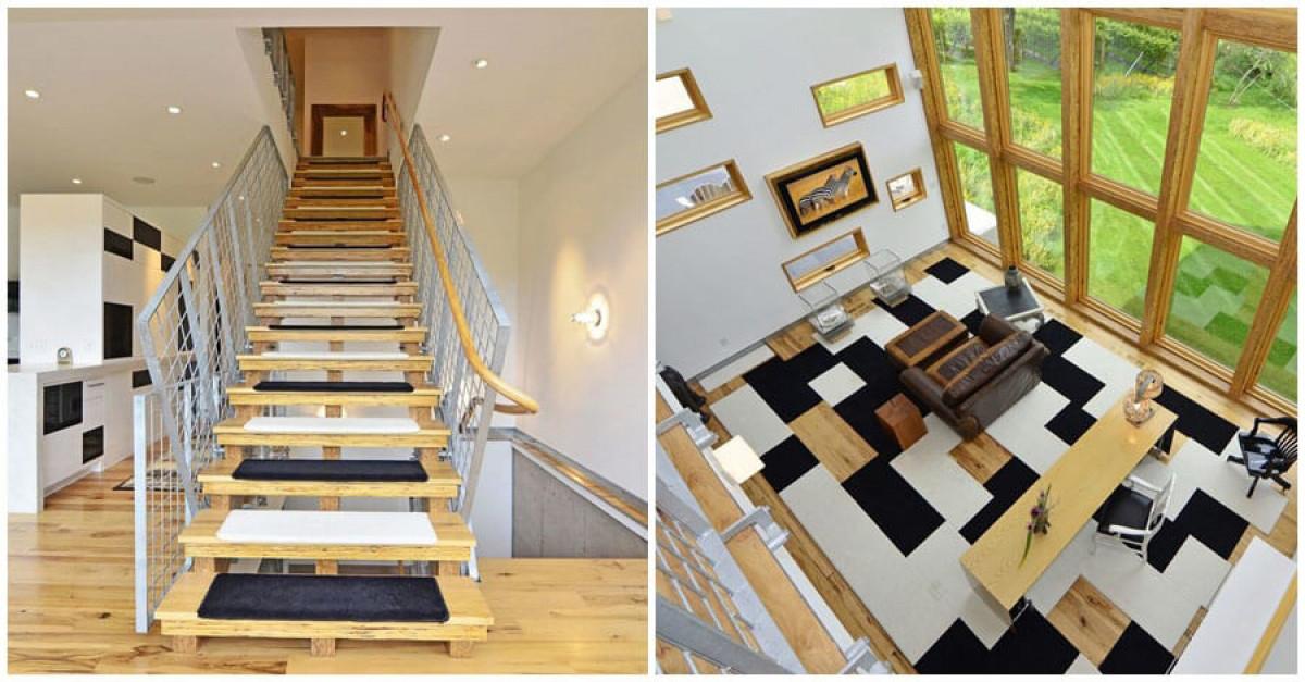 Стълбището - стилен и изключително функционален елемент от интериора