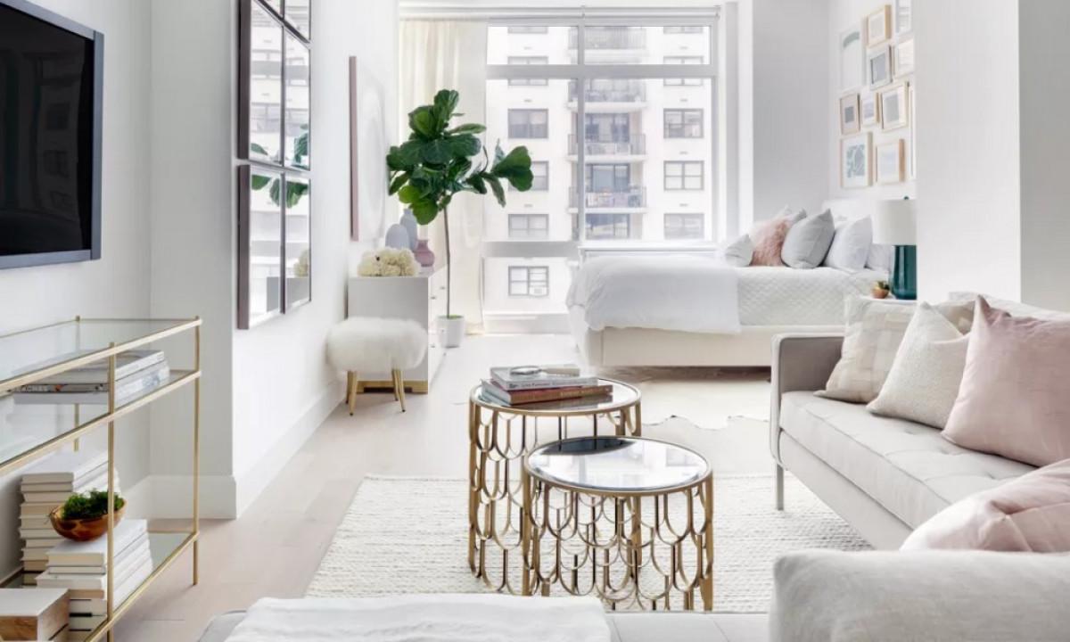 Апартамент в Ню Йорк: малко пространство, в което цари изискан стил и лукс