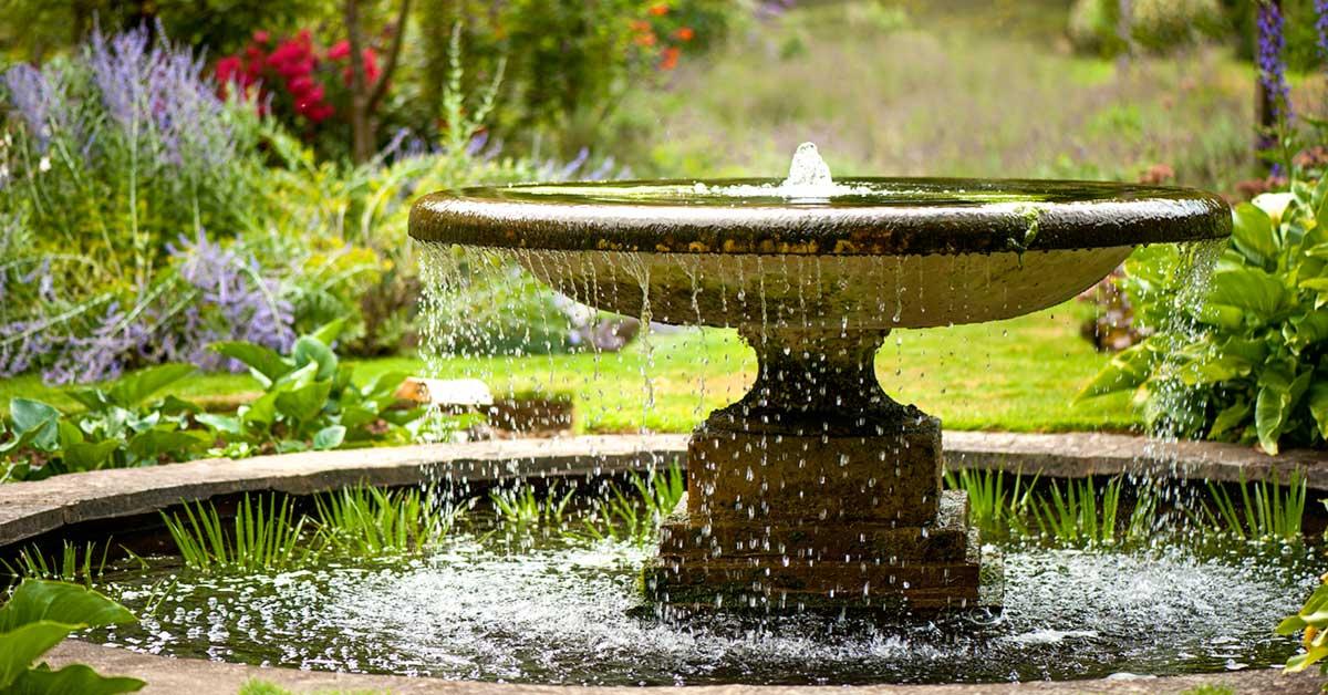 Водните инсталации в градината