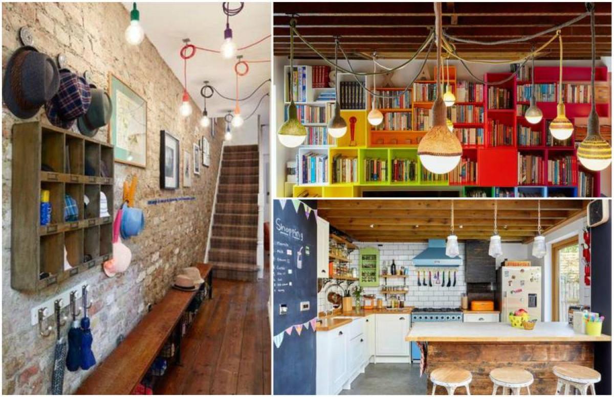 Дизайнерски дом в Лондон очарова с колорит и оптимистично излъчване