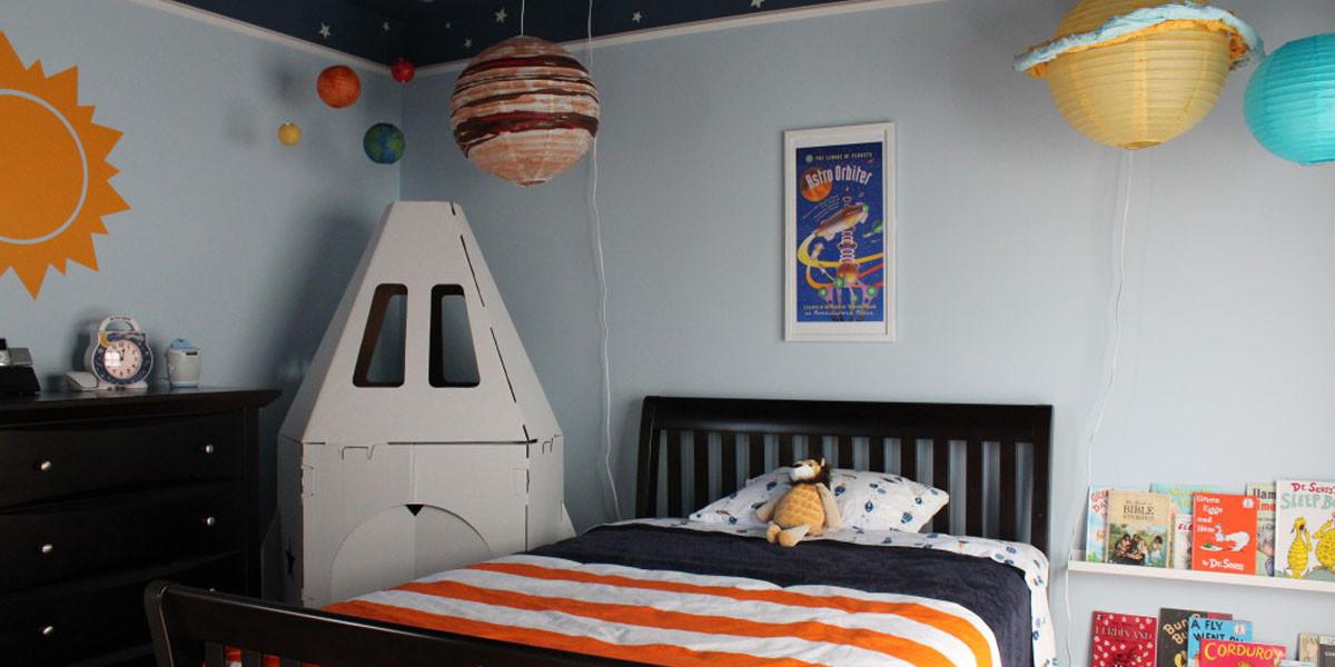 Пренесете космоса в детската стая