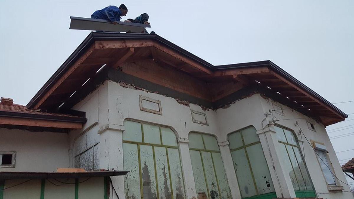 професионално изграждане на покриви и доставка на арт безшевни улуци халета къщи