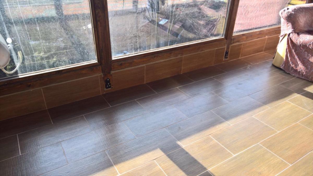 Вътрешна тераса на къща