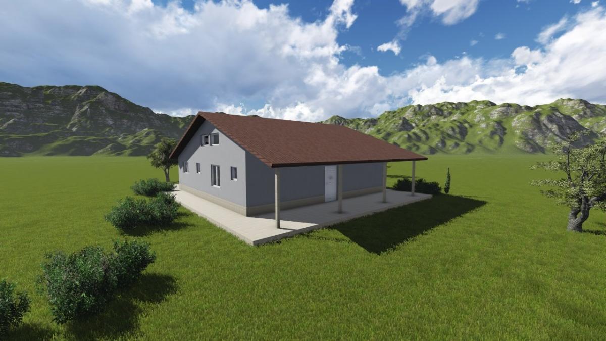 3D проект на къща