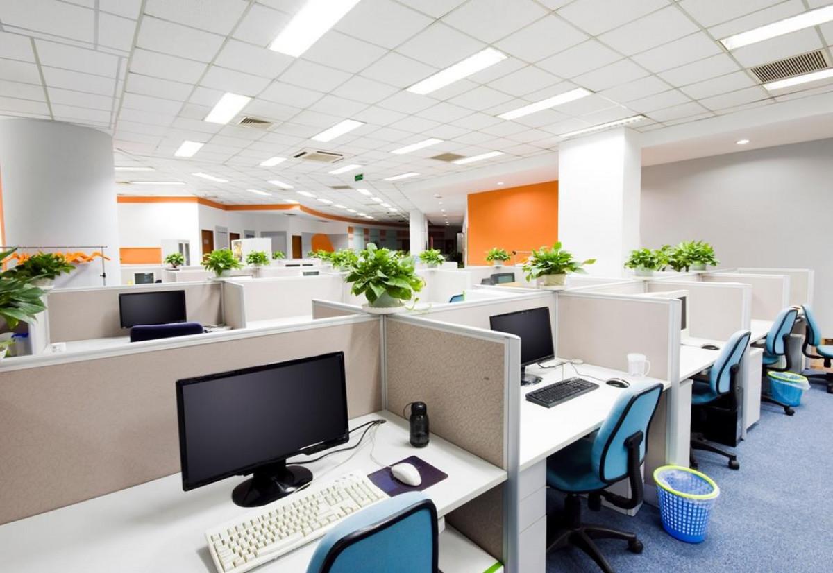 Светлината властва в дизайна на офиса