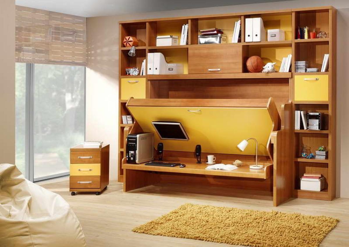 Сгъваемо легло тип бюро – атрактивен функционален елемент
