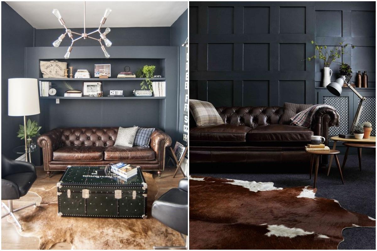 Тъмно кафяво и кънтри шик