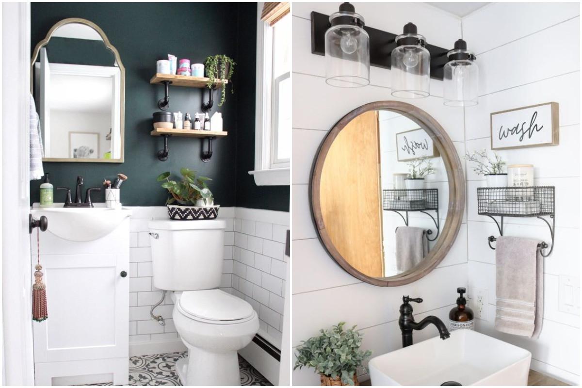 Уютна малка баня