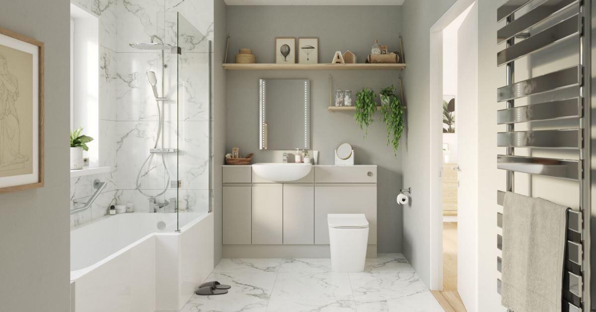 Бюджетно реновиране на банята