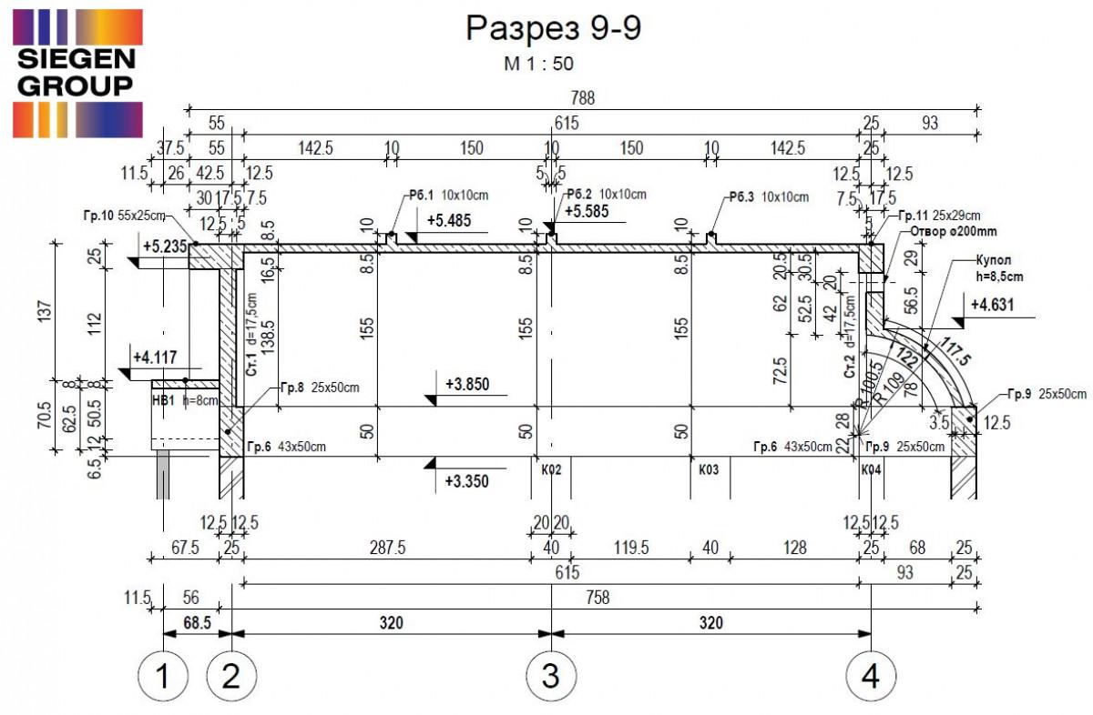 Разрез 9