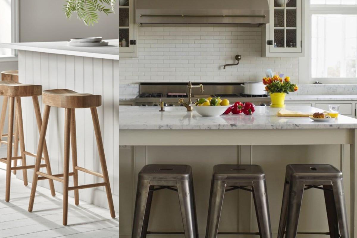Опции за дизайн и стил на бар столове за кухнята