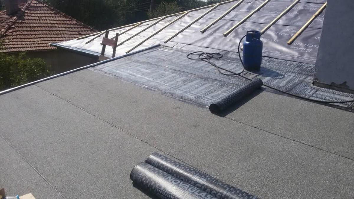 Хидроизолация на покриви и навеси