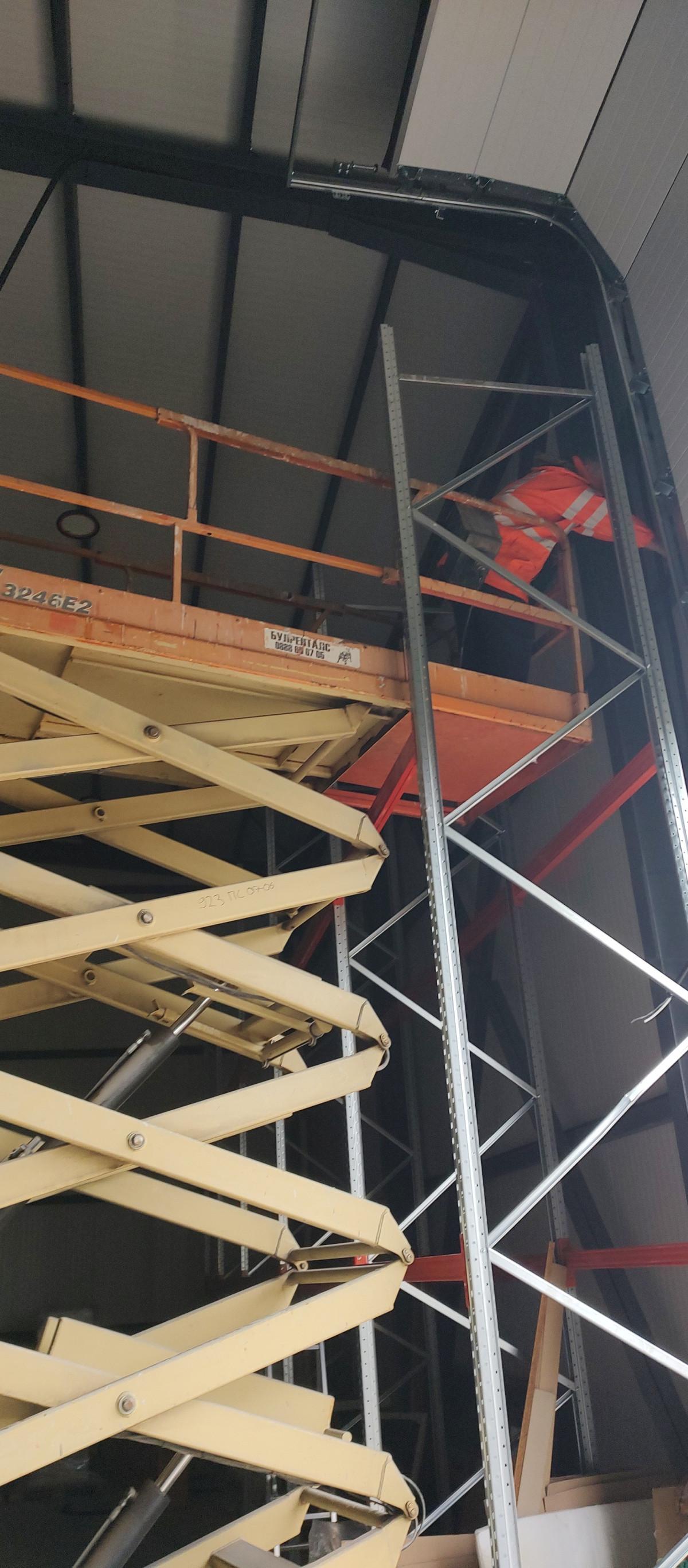 Инсталация в склад