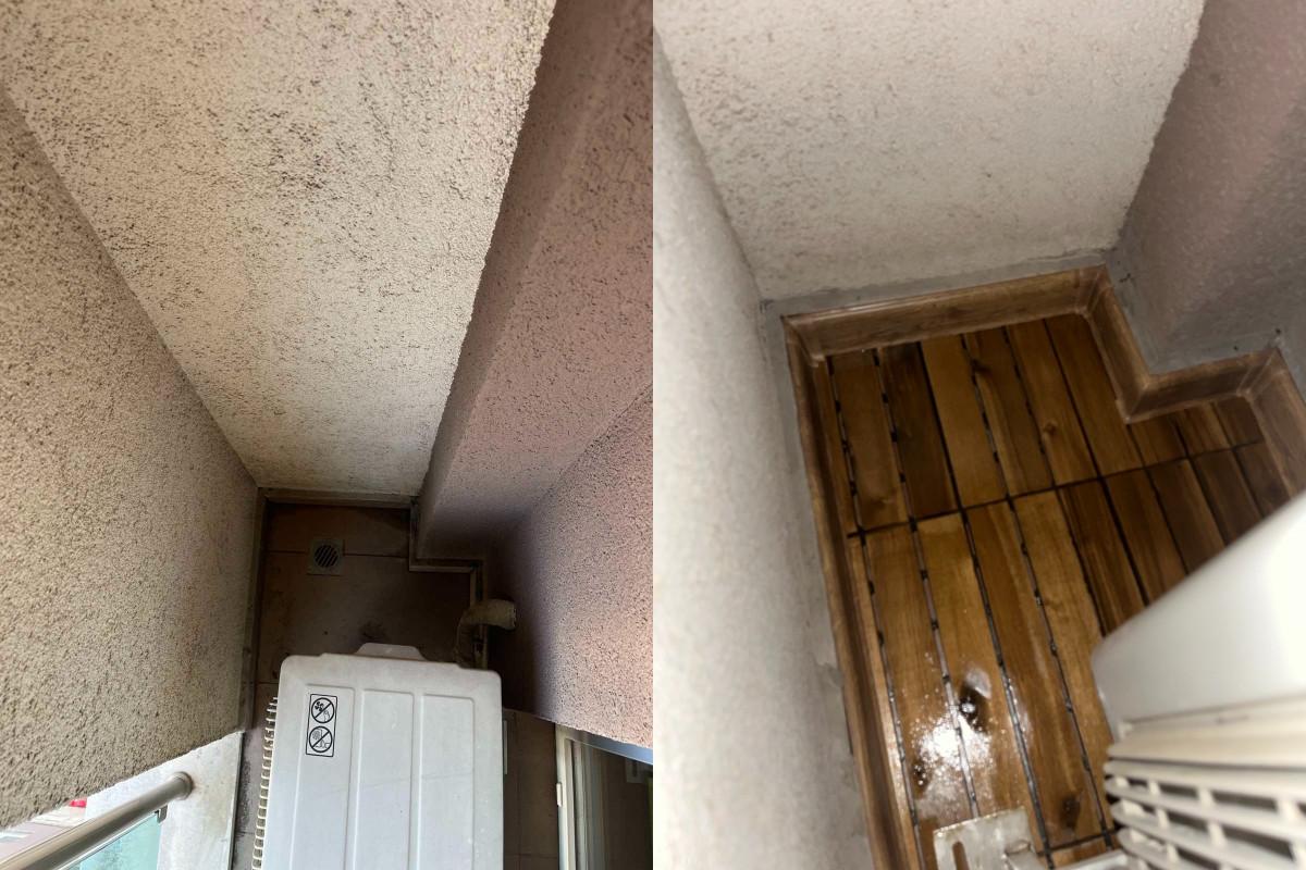 Монтиране на декинг и первази (преди и след) 2