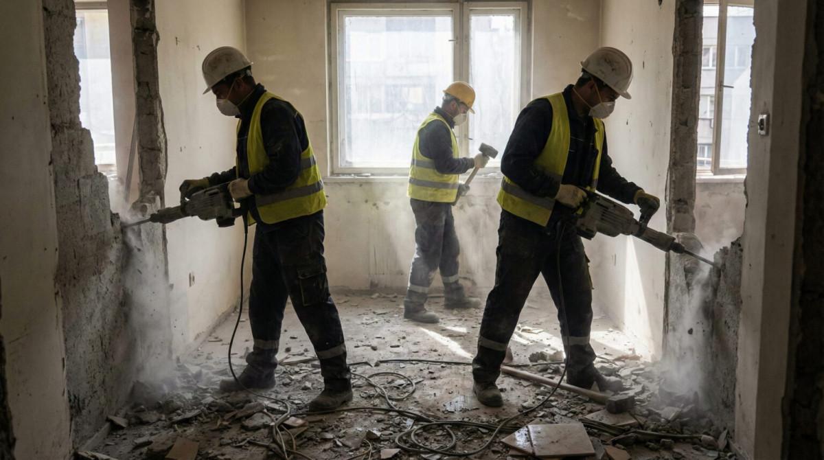 Изчистване на цяла стая до ключ