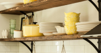 5 идеи за стилни открити рафтове в кухнята