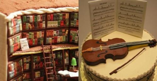 12 великолепни торти създадени от любов към книгите и музиката
