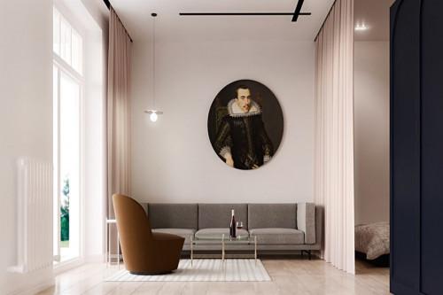 Усещане за елегантност чрез минимализъм в интериора на апартамента