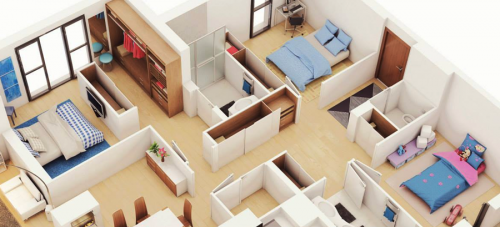 Интериорен справочник за спалня: кое е оптималното разстояние между мебелите?