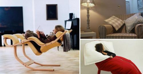 7 уникални удобни кресла за почивка