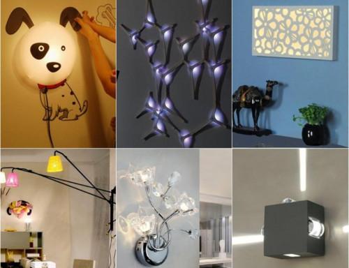 Най-модерните и артистични предложения за лампи за стена