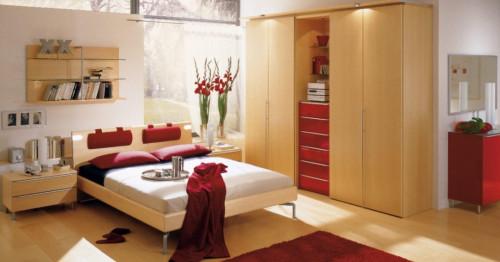 Спалня в червено за повече дързост, стил и романтика
