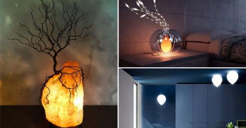 10 очарователни решения за осветителни тела за дома