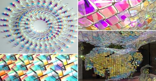 Впечатляващи произведения, създадени с двуцветно стъкло